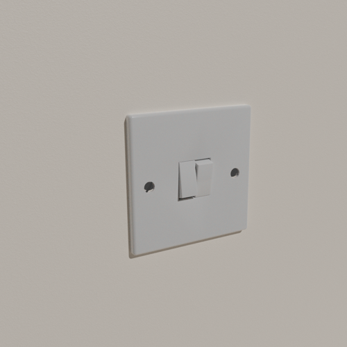 UK Double Light Switch preview image